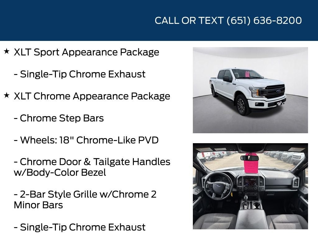 2018 Ford F-150 XLT Sport Appearance Package