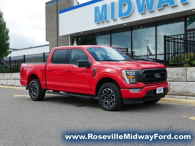 Used 2021 Ford F-150 XLT with VIN 1FTEW1EP0MKD48018 for sale in Roseville, Minnesota