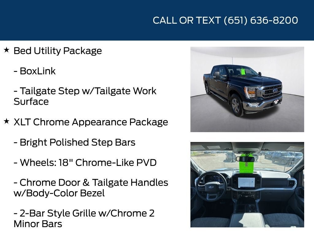 2022 Ford F-150 XLT Chrome Appearance Package