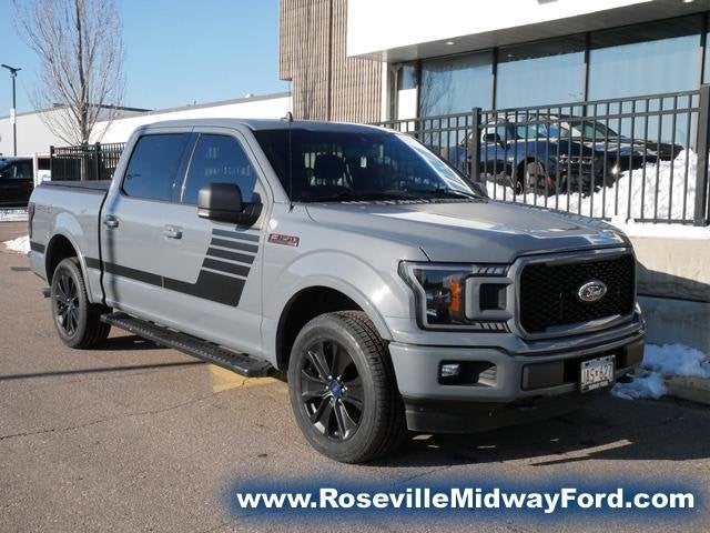 Used 2019 Ford F-150 XLT with VIN 1FTEW1EP1KFA58327 for sale in Roseville, Minnesota