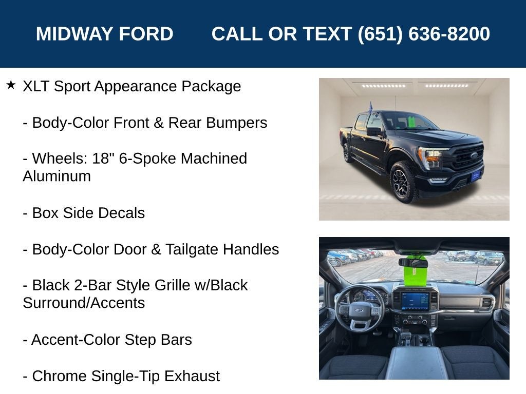 2022 Ford F-150 XLT Sport Appearance Package