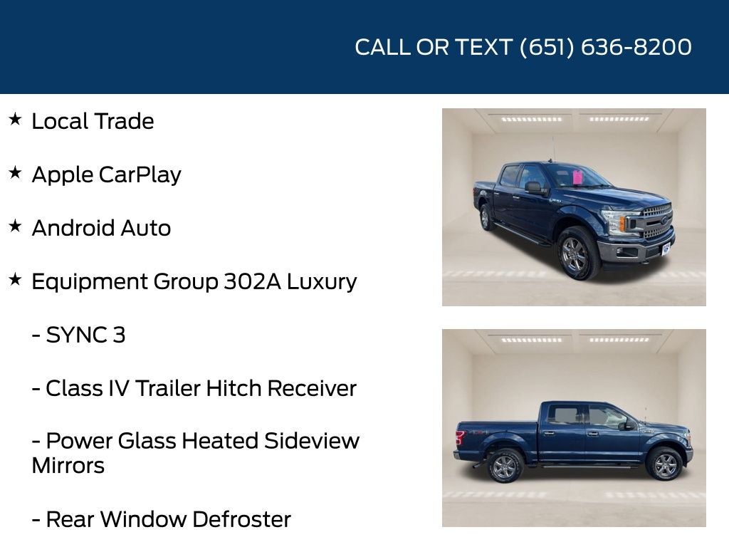 2018 Ford F-150 XLT Chrome Appearance Package