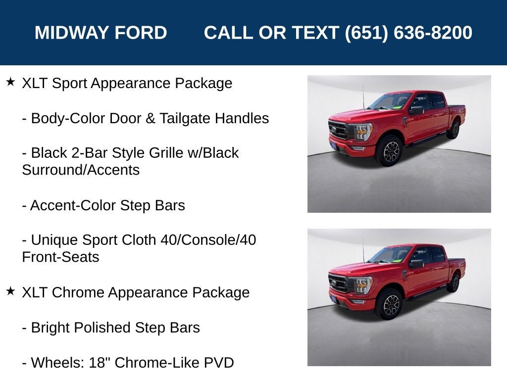 2023 Ford F-150 XLT Sport Appearance Package