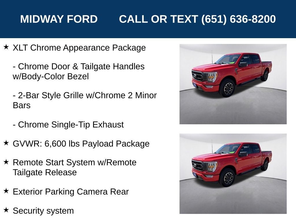 2023 Ford F-150 XLT Sport Appearance Package