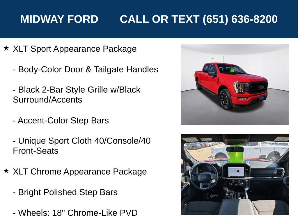 2023 Ford F-150 XLT Sport Appearance Package