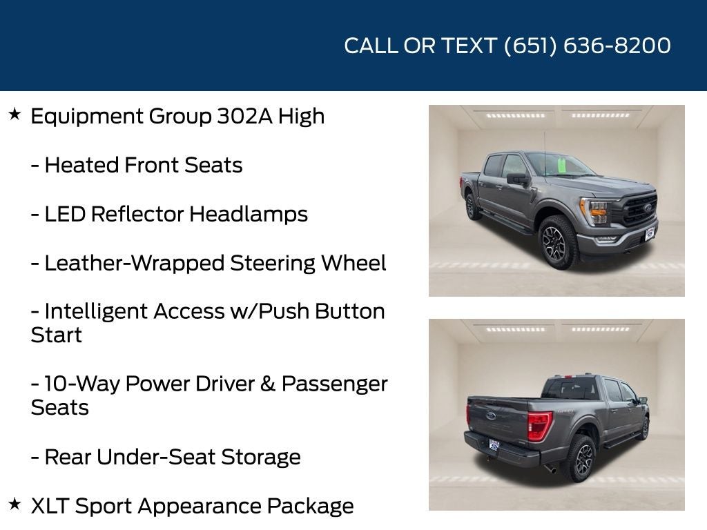 2022 Ford F-150 XLT Sport Appearance Package