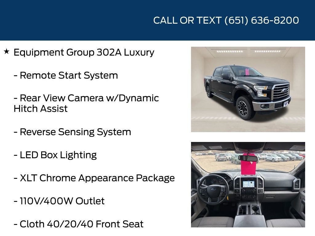 2016 Ford F-150 XLT Chrome Appearance Package