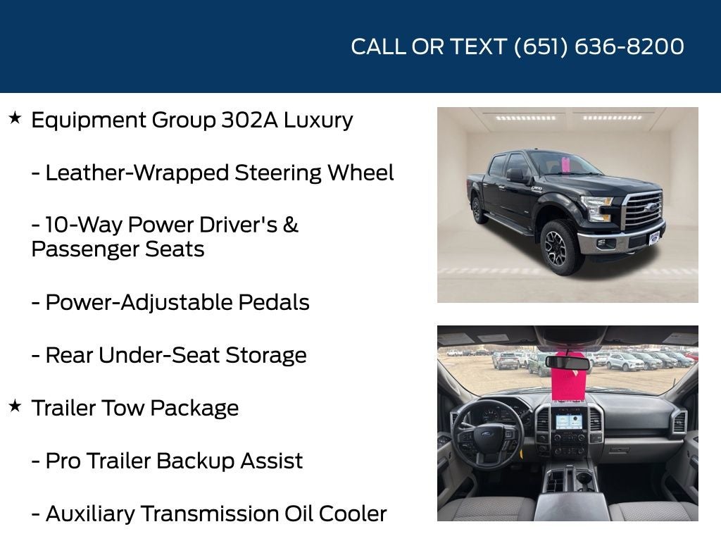 2016 Ford F-150 XLT Chrome Appearance Package