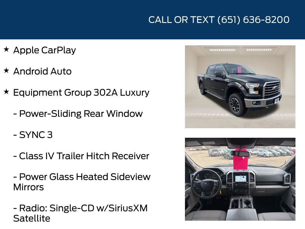 2016 Ford F-150 XLT Chrome Appearance Package