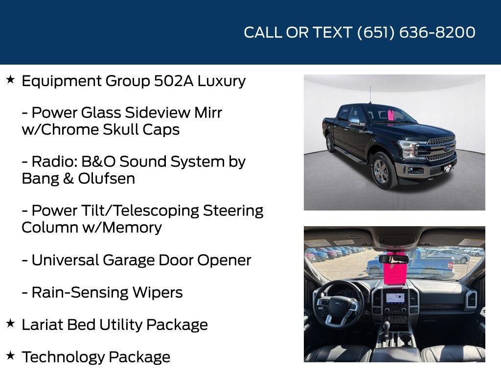 2020 Ford F-150 Lariat Chrome Appearance Package