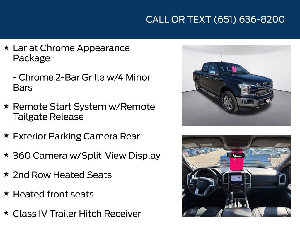 2020 Ford F-150 Lariat Chrome Appearance Package