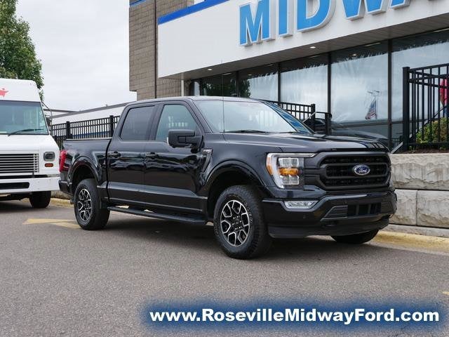 Used 2021 Ford F-150 XLT with VIN 1FTEW1EP8MFA48543 for sale in Roseville, Minnesota