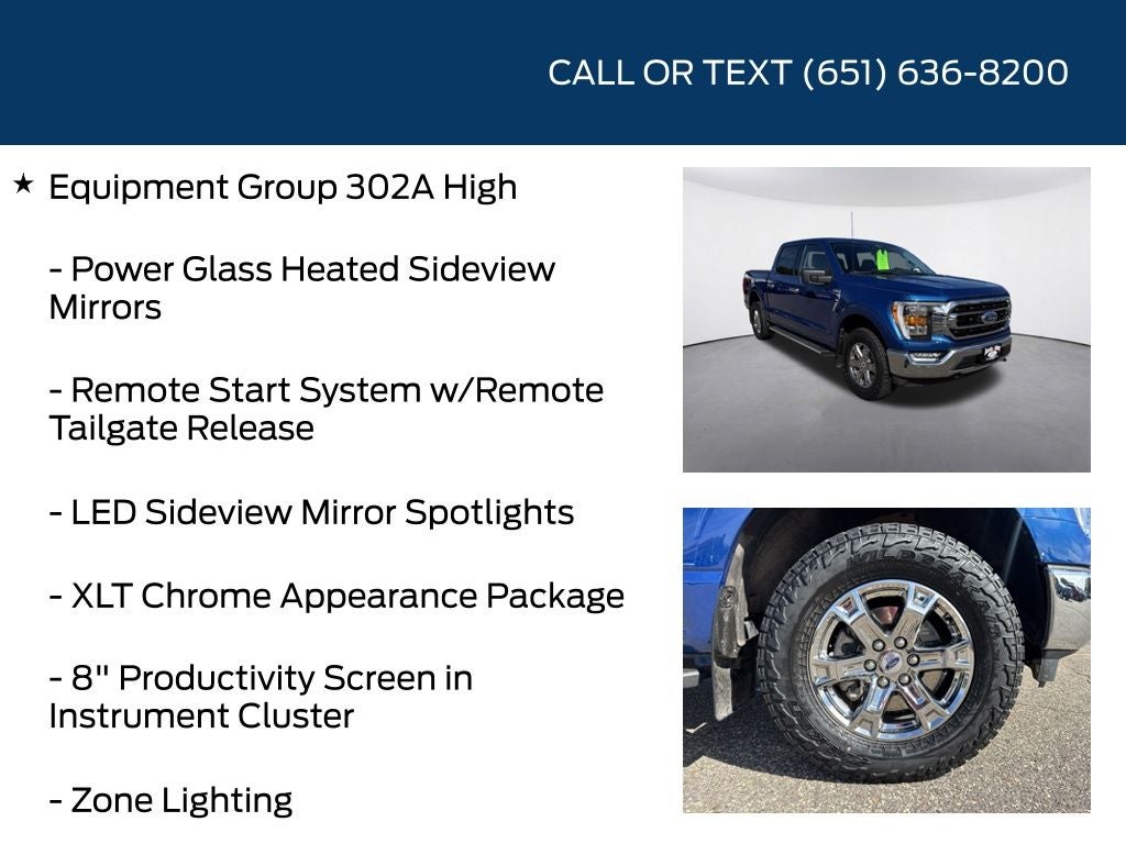 2022 Ford F-150 XLT Chrome Appearance Package