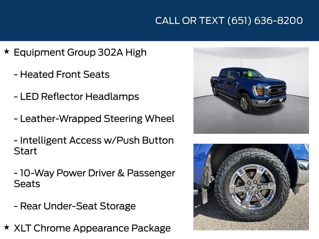 2022 Ford F-150 XLT Chrome Appearance Package