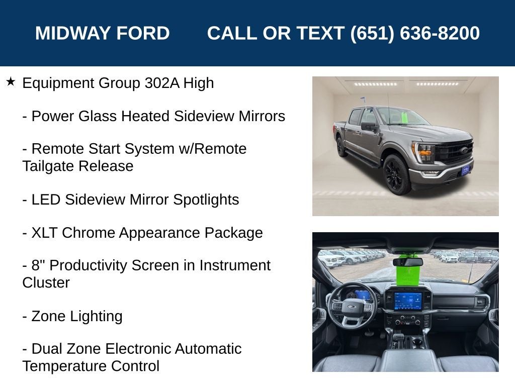 2022 Ford F-150 XLT Black Appearance Package
