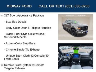 2022 Ford F-150 XLT Black Appearance Package