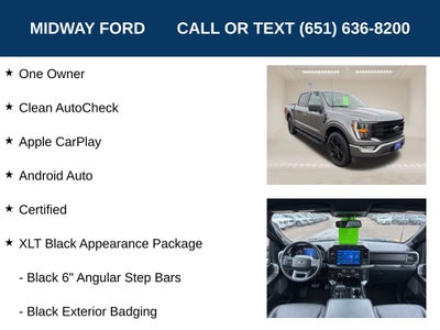 2022 Ford F-150 XLT Black Appearance Package