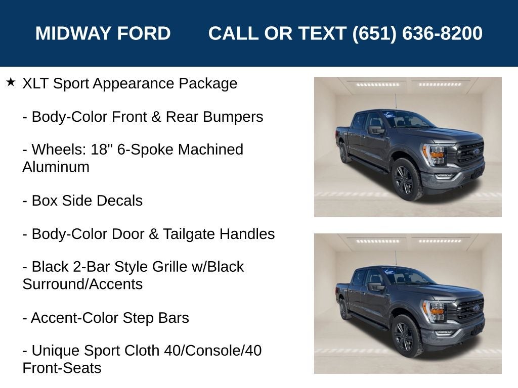2023 Ford F-150 XLT Sport Appearance Package