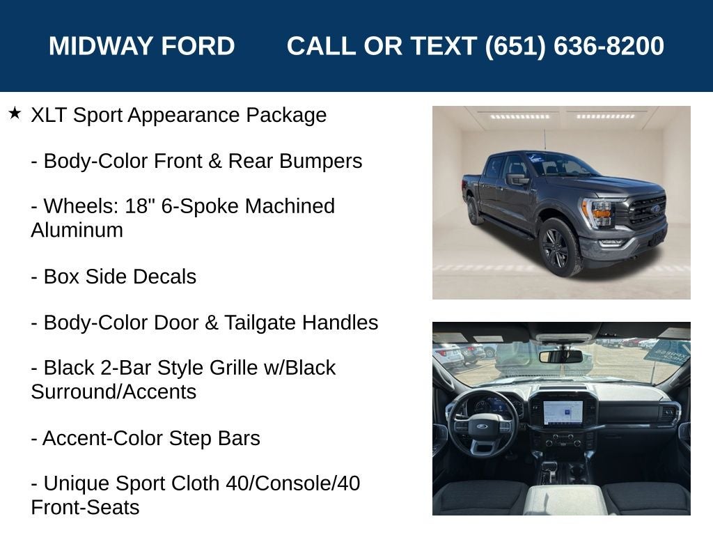 2023 Ford F-150 XLT Sport Appearance Package