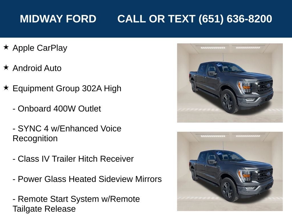 2023 Ford F-150 XLT Sport Appearance Package