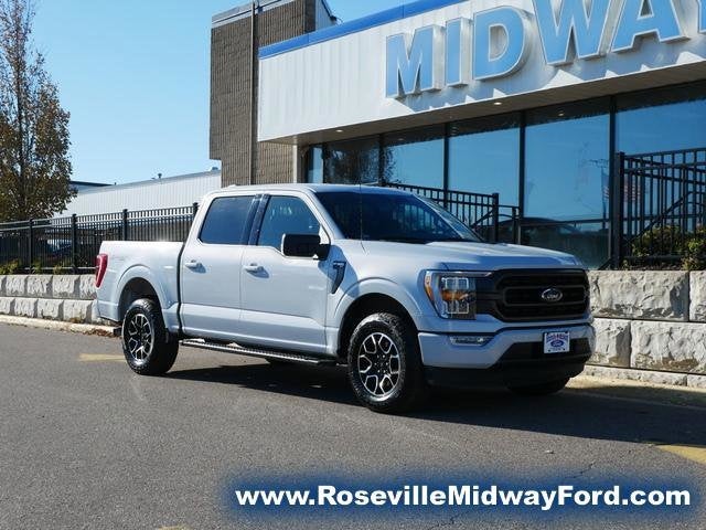 Used 2021 Ford F-150 XLT with VIN 1FTEW1EP9MKE63698 for sale in Roseville, Minnesota