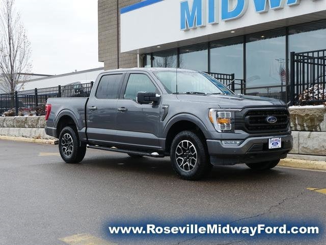 Used 2022 Ford F-150 XLT with VIN 1FTEW1EP9NFA45412 for sale in Roseville, Minnesota