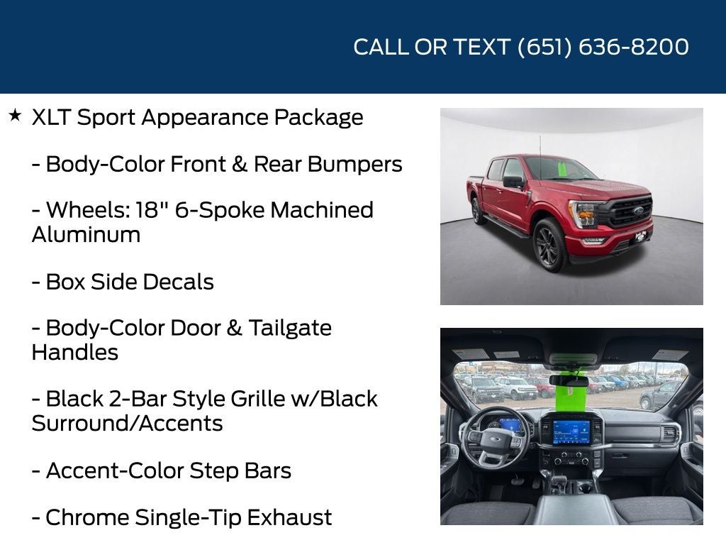 2022 Ford F-150 XLT Sport Appearance Package