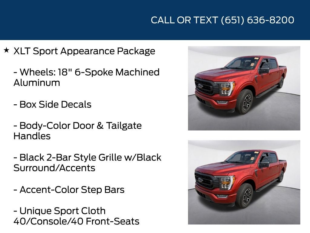 2023 Ford F-150 XLT Sport Appearance Package