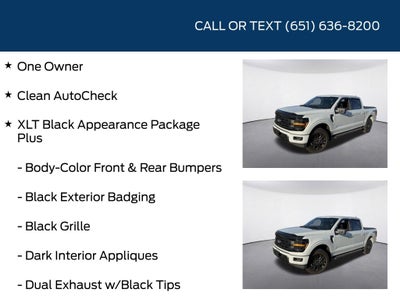 2024 Ford F-150 XLT Black Appearance Package