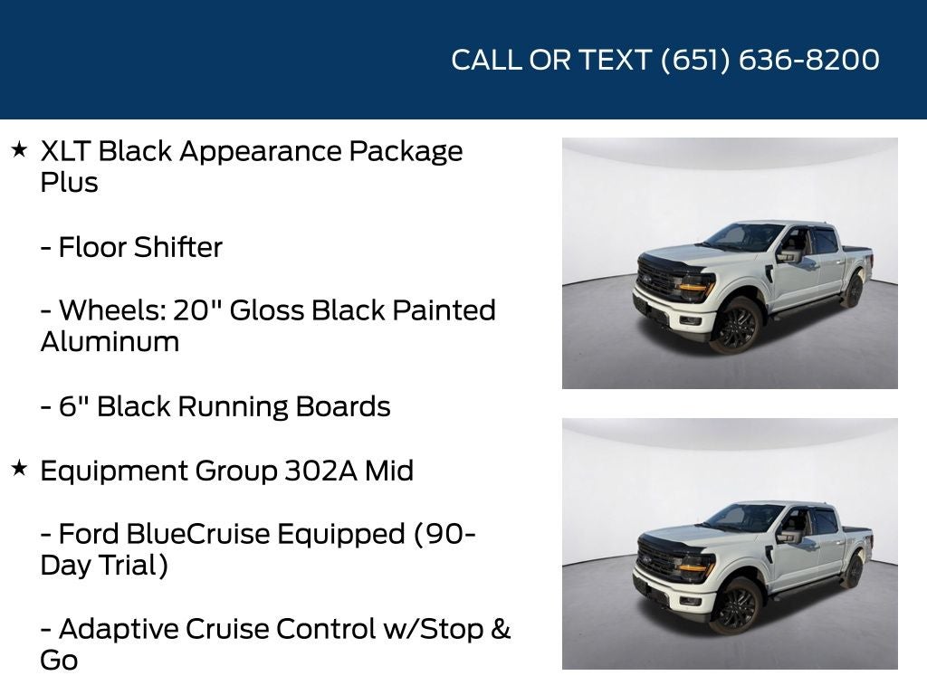 2024 Ford F-150 XLT Black Appearance Package