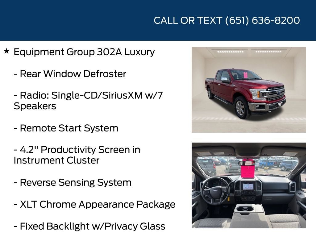 2018 Ford F-150 XLT Chrome Appearance Package