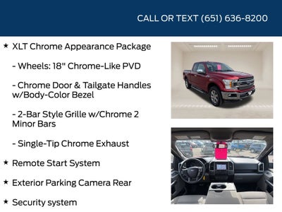 2018 Ford F-150 XLT Chrome Appearance Package