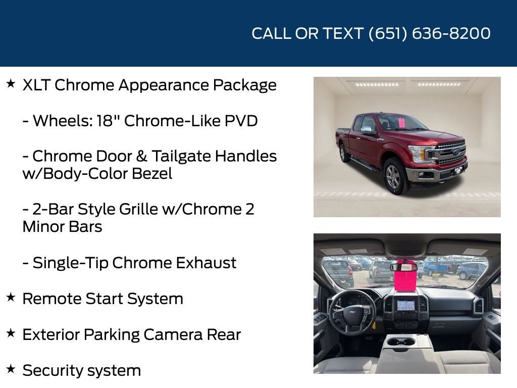 2018 Ford F-150 XLT Chrome Appearance Package