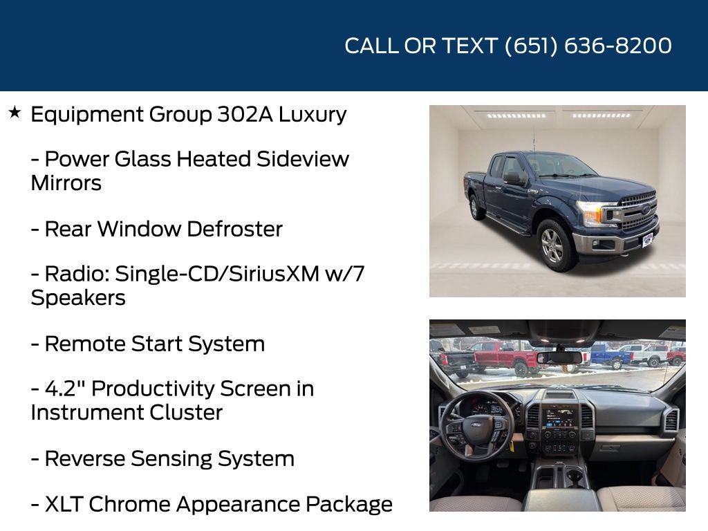 2018 Ford F-150 XLT Chrome Appearance Package