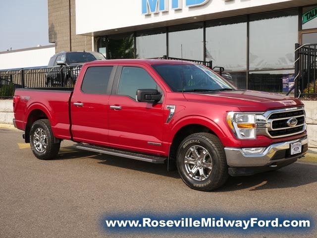 Used 2021 Ford F-150 XLT with VIN 1FTFW1E1XMFB65850 for sale in Roseville, Minnesota