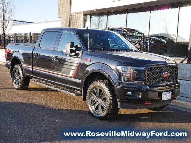 Used 2019 Ford F-150 Lariat with VIN 1FTFW1E41KFA88518 for sale in Roseville, Minnesota