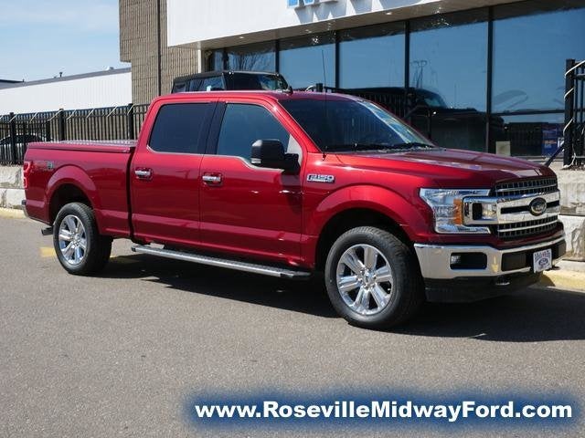 Used 2019 Ford F-150 XLT with VIN 1FTFW1E45KFB00539 for sale in Roseville, Minnesota