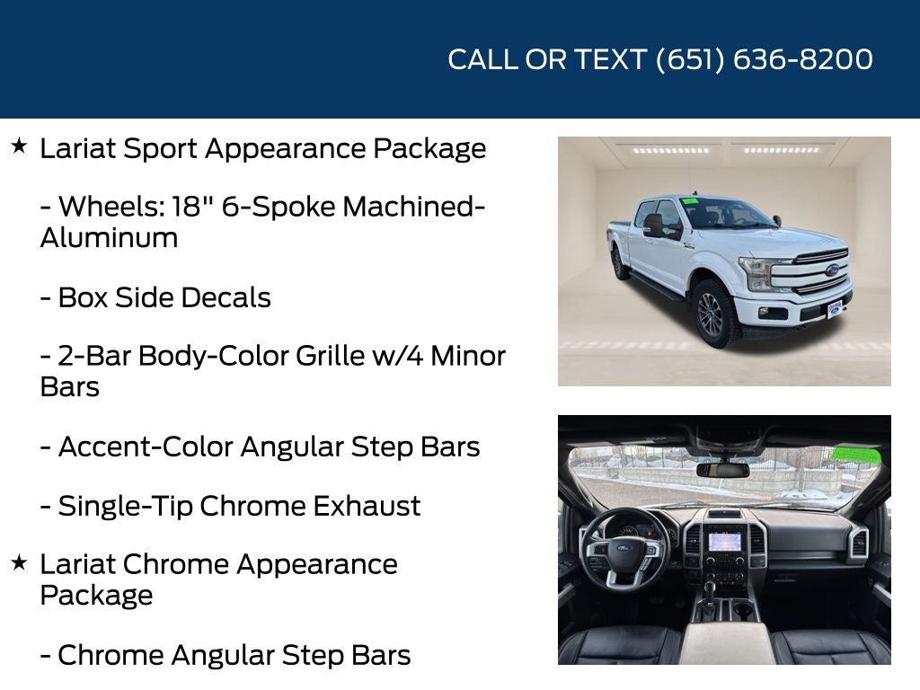 2019 Ford F-150 Lariat Sport Package