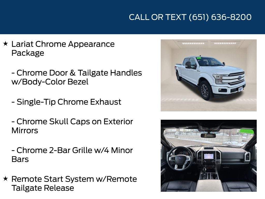 2019 Ford F-150 Lariat Sport Package