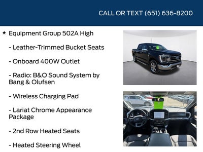 2022 Ford F-150 Lariat Chrome Appearance Package