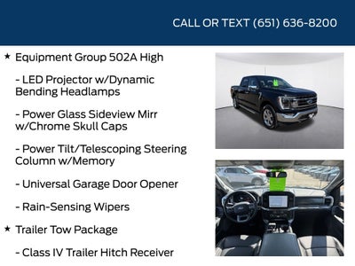 2022 Ford F-150 Lariat Chrome Appearance Package