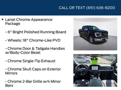 2022 Ford F-150 Lariat Chrome Appearance Package