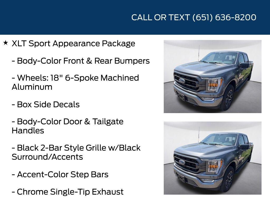 2022 Ford F-150 XLT Sport Appearance Package