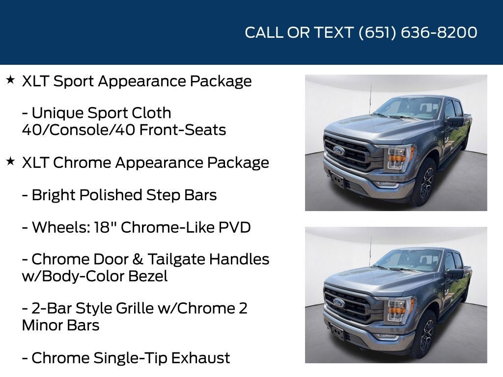 2022 Ford F-150 XLT Sport Appearance Package