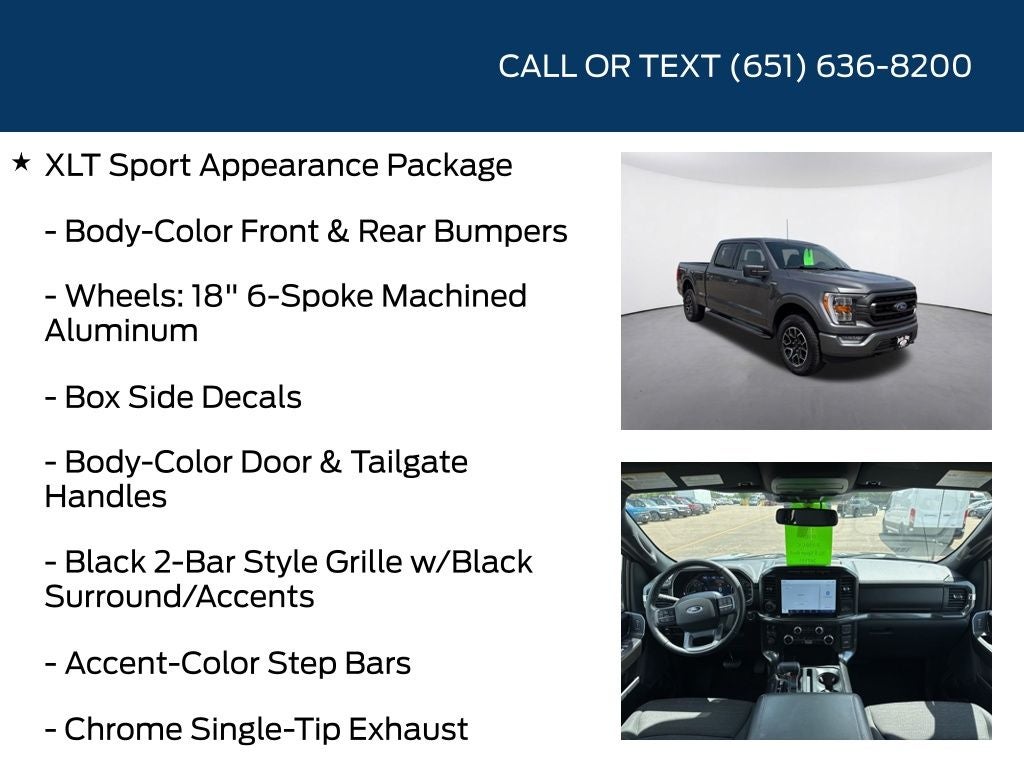 2022 Ford F-150 XLT Sport Appearance Package