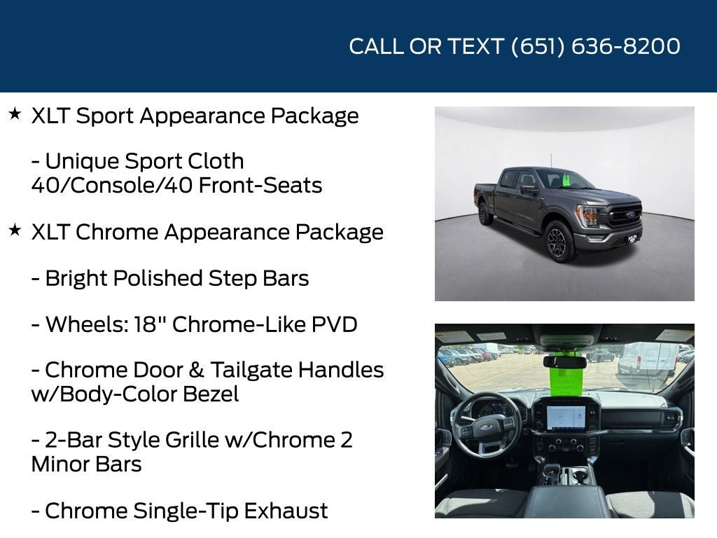 2022 Ford F-150 XLT Sport Appearance Package