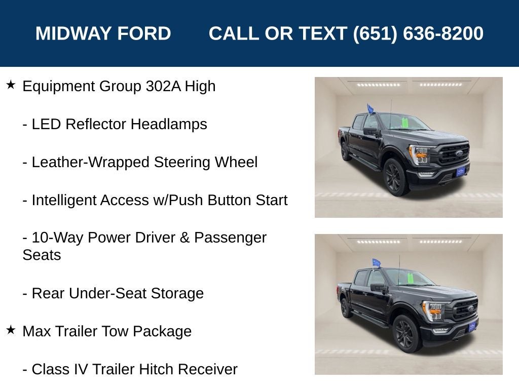 2022 Ford F-150 XLT Sport Appearance Package