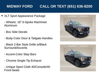 2022 Ford F-150 XLT Sport Appearance Package
