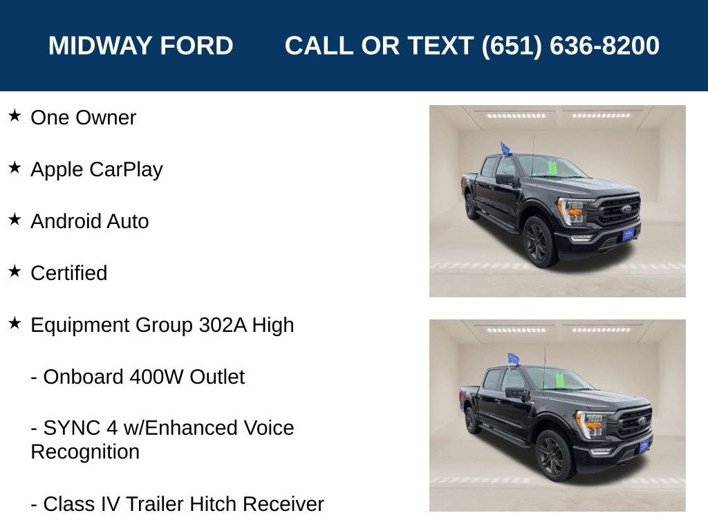 2022 Ford F-150 XLT Sport Appearance Package