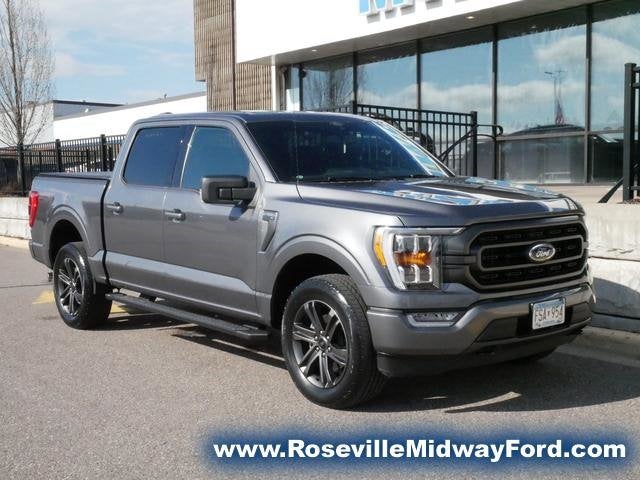 Used 2021 Ford F-150 XLT with VIN 1FTFW1E83MFA08898 for sale in Roseville, Minnesota